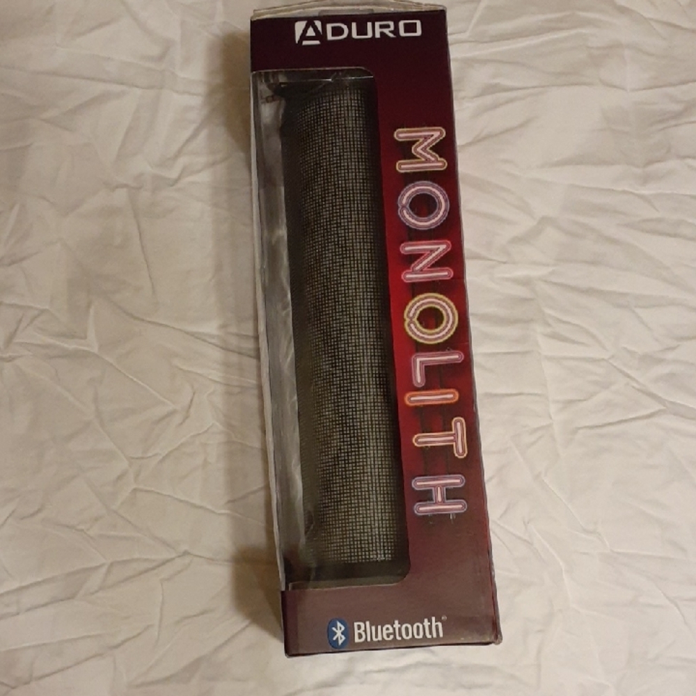 Monolith Black Bluetooth Portable Speaker